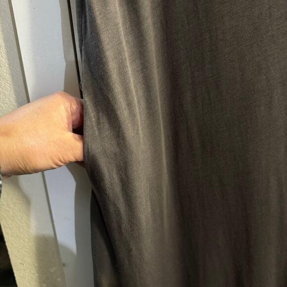 Lunya 100% Organic Pima Cotton Jumpsuit Gray Size Medium Lightweight - Picture 12 of 14